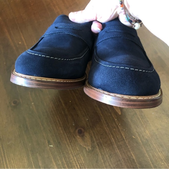 Rockport Blue Suede Leather Loafer. Size 12W. - Picture 6 of 12